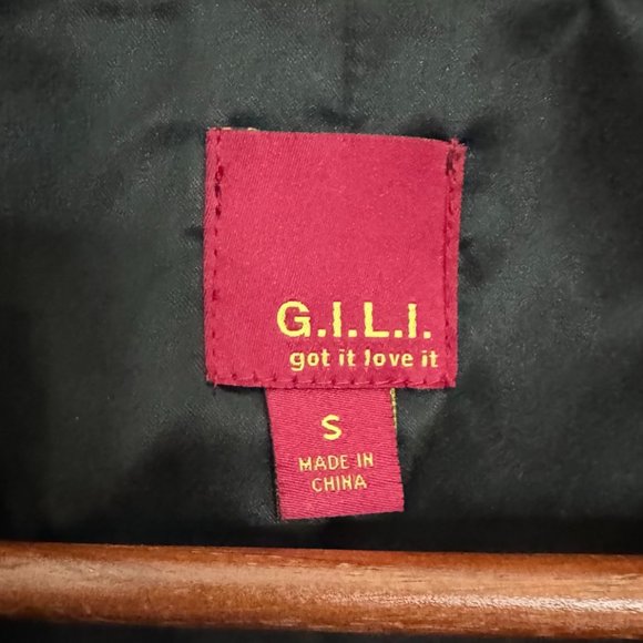 G.I.L.I. Genuine Leather Moto Jacket/Blazer - Size S - Picture 11 of 12